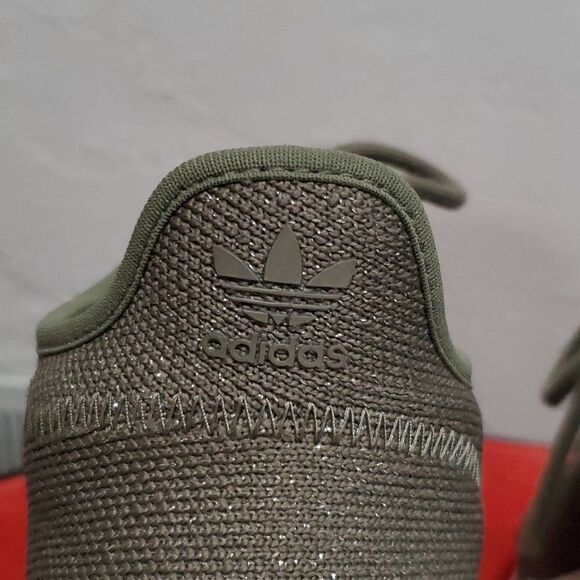 Adidas Tubular Shadow Green Glitter Size 7 - Picture 7 of 12